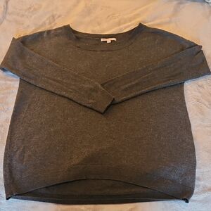 GAP men's M Charcoal Heather Crew Neck Sweater